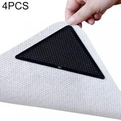 Wewoo 4 PCS Tapis Antidérapant De Bain Autocollant Plancher De Sécurité