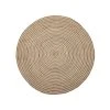 Tousmesmeubles Tapis Rond Jute Naturel Spirale Blanche 120*120 - PEALE -Magasin Joss & Main 70234 thickbox default