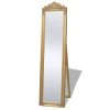 VidaXL Miroir Sur Pied Style Baroque 160 X 40 Cm Doré -Magasin Joss & Main 8718475525745 a en hd 1