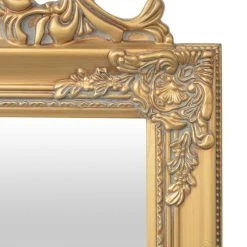 VidaXL Miroir Sur Pied Style Baroque 160 X 40 Cm Doré -Magasin Joss & Main 8718475525745 g en hd 3