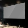 VidaXL Miroir De Salle De Bain Avec Lumières LED 100 X 60 Cm (L X H)
