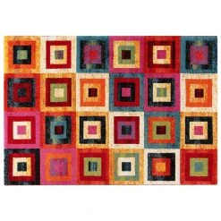 ABC Gioia A Tapis Multicolore 80 X 150 Cm Multicolore