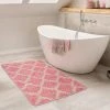 Paco Home Tapis De Bain Moderne Design Losanges Poils Longs Tapis Salle De Bain ... -Magasin Joss & Main badematte badteppich badezimmer teppich hochflor 2 1
