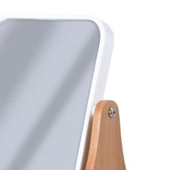 Ac-Deco Bathroom Solutions Miroir De Maquillage Avec 2 Tiroirs Blanc Et Bambou -Magasin Joss & Main bathroom solutions miroir de maquillage avec 2 tiroirs blanc et bambou 14116284 39333610 1140x1140