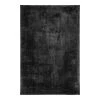 Altobuy BLOOM - Tapis Doux à Poils Ras Anthracite 200x300cm