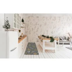 ALTER Chemin De Cuisine, 100% Made In Italy, Tapis Antitache Avec Impression... -Magasin Joss & Main chemin de cuisine 100 made in italy tapis antitache avec impression numerique chemin de table antiderapant et lavable modele de noel vintage nuds 140x75 cm 11161902 29209028 1140x1140