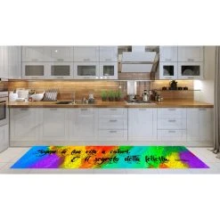 Alternative view of ALTER Chemin De Cuisine, 100% Made In Italy, Tapis Antitache Avec Impression...