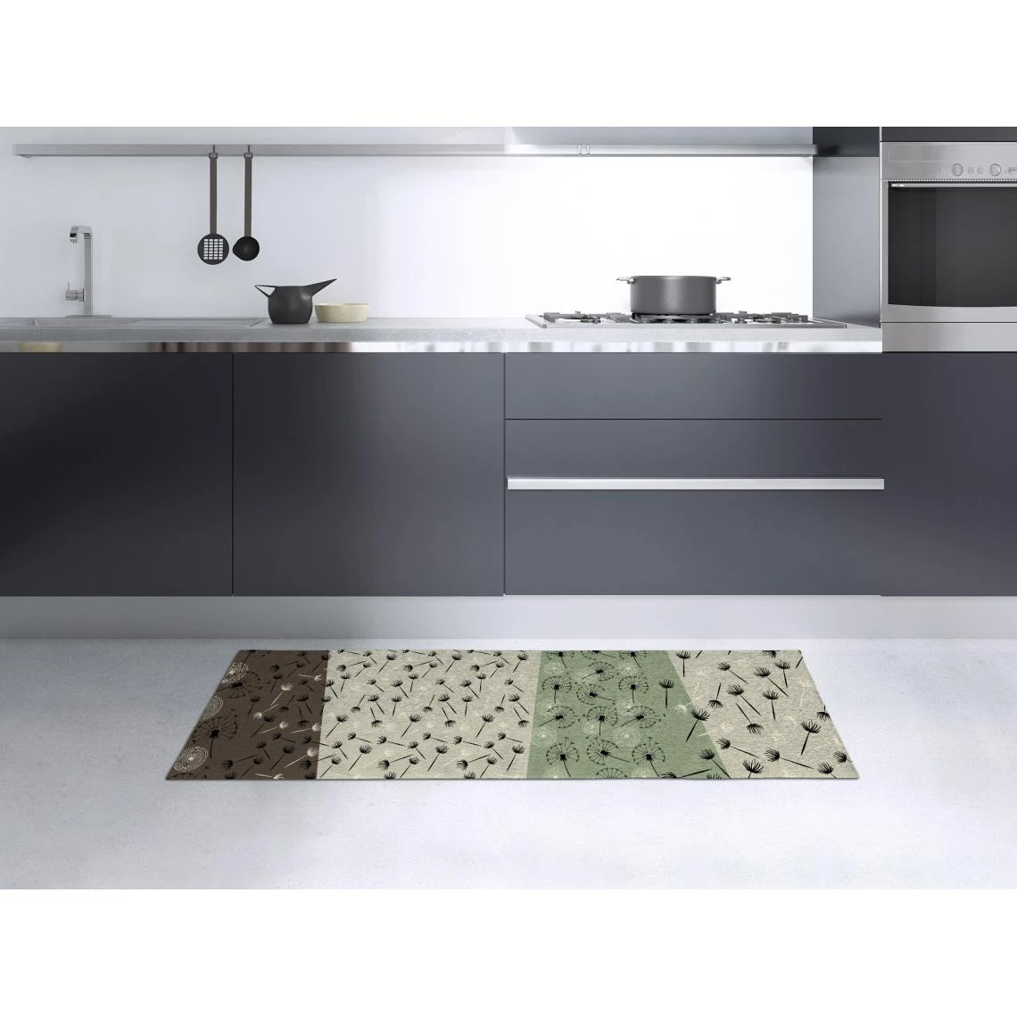 ALTER Chemin De Cuisine, 100% Made In Italy, Tapis Antitache Avec Impression... 3 ALTER Chemin De Cuisine, 100% Made In Italy, Tapis Antitache Avec Impression...