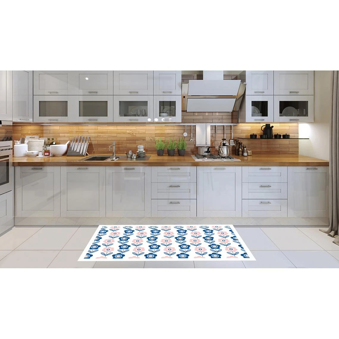ALTER Chemin De Cuisine, 100% Made In Italy, Tapis Antitache Avec Impression... 4 ALTER Chemin De Cuisine, 100% Made In Italy, Tapis Antitache Avec Impression... – Image 2