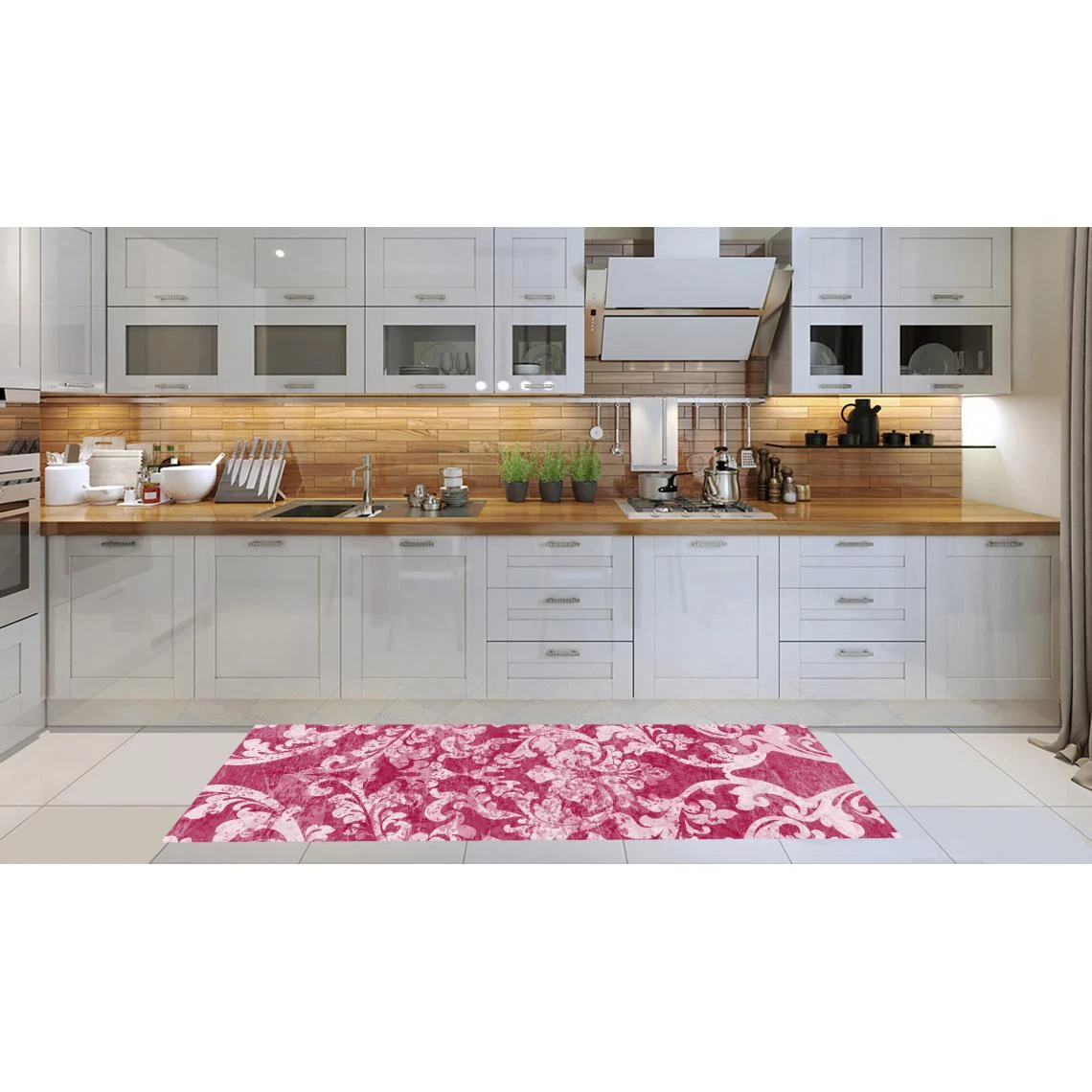 ALTER Chemin De Cuisine, 100% Made In Italy, Tapis Antitache Avec Impression... 4 ALTER Chemin De Cuisine, 100% Made In Italy, Tapis Antitache Avec Impression... – Image 2