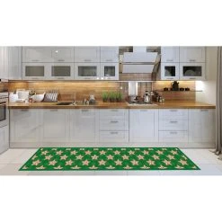 Alternative view of ALTER Chemin De Cuisine, 100% Made In Italy, Tapis Résistant Aux Taches Ave...