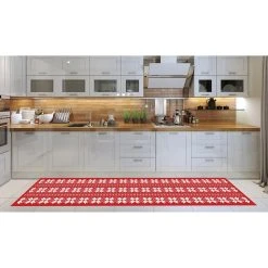 Alternative view of ALTER Chemin De Cuisine, 100% Made In Italy, Tapis Résistant Aux Taches Ave...
