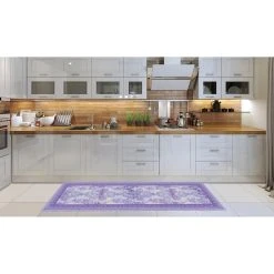 Alternative view of ALTER Chemin De Cuisine, 100% Made In Italy, Tapis Résistant Aux Taches Ave...