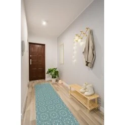 Alternative view of ALTER Chemin De Cuisine, 100% Made In Italy, Tapis Résistant Aux Taches Ave...