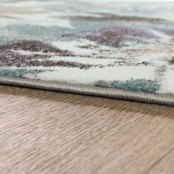 Paco Home Créateur Tapis Moderne Salon Fleurs Motif Pastel Tons En Vert Bleu Cr... -Magasin Joss & Main designer teppich moderne teppiche schlafzimmer woh 2