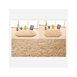 Wewoo Fausse Fourrure Tapis De Bain Solide Antidérapant De Porte Chambre En... -Magasin Joss & Main fausse fourrure tapis de bain solide antiderapant de chambre enfants de salon ovaletaille 80x160cm k