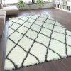 Paco Home Tapis Poils Hauts Moelleux Moderne Shaggy Style Flokati Motif Losange ... -Magasin Joss & Main flokati imitat hochflor langflor shaggy teppich s 1