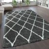 Paco Home Tapis Poils Hauts Moelleux Moderne Shaggy Style Flokati Motif Losange ... -Magasin Joss & Main flokati imitat hochflor langflor shaggy teppich s 2