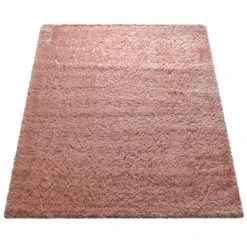 Paco Home Tapis À Poils Hauts, Tapis Flokati Douillet Moderne, Uni En Rose -Magasin Joss & Main flp 770 pink 1