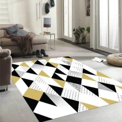 HOMEMANIA Tapis Imprimé Geometric Patterns - Géométrique - Décorat... -Magasin Joss & Main homemania tapis imprime geometric patterns geometrique decoration de maison antiderapant pour salon sejour chambre a coucher multicolore en polyester coton 120 x 180 cm 8756055 22597101 1140x1140