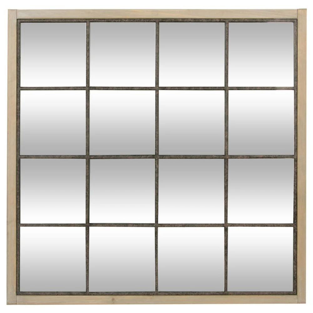 Atmosphera, Createur D'Interieur Miroir Naturel Noé 90X90X2 4 Atmosphera, Createur D'Interieur Miroir Naturel Noé 90X90X2 – Image 2