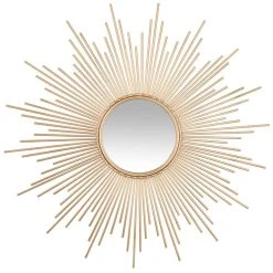 Atmosphera, Createur D'Interieur Miroir Soleil Tube Doré D99 - Atmosphera 8 Atmosphera, Createur D'Interieur Miroir Soleil Tube Doré D99 - Atmosphera -Magasin Joss & Main i2 150647 30092019114643 1