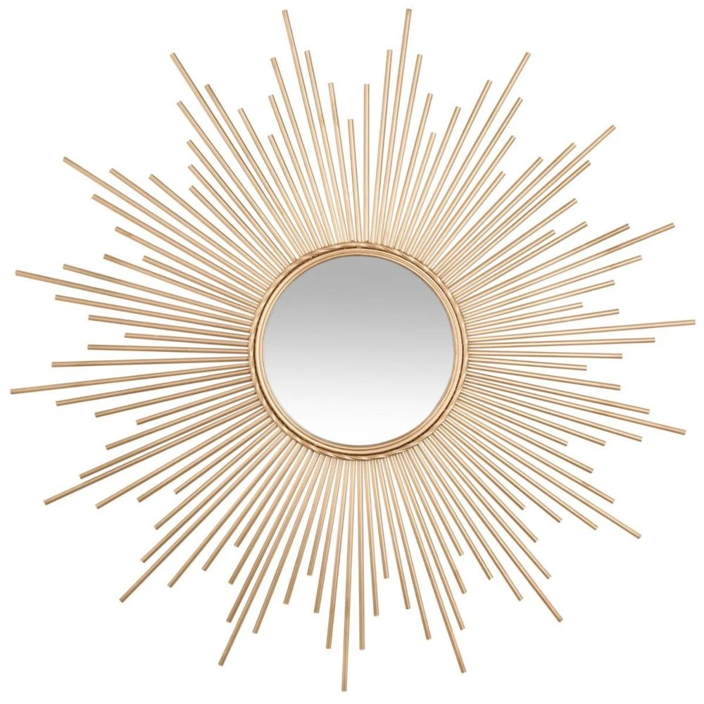 Atmosphera, Createur D'Interieur Miroir Soleil Tube Doré D99 - Atmosphera 5 Atmosphera, Createur D'Interieur Miroir Soleil Tube Doré D99 - Atmosphera – Image 3