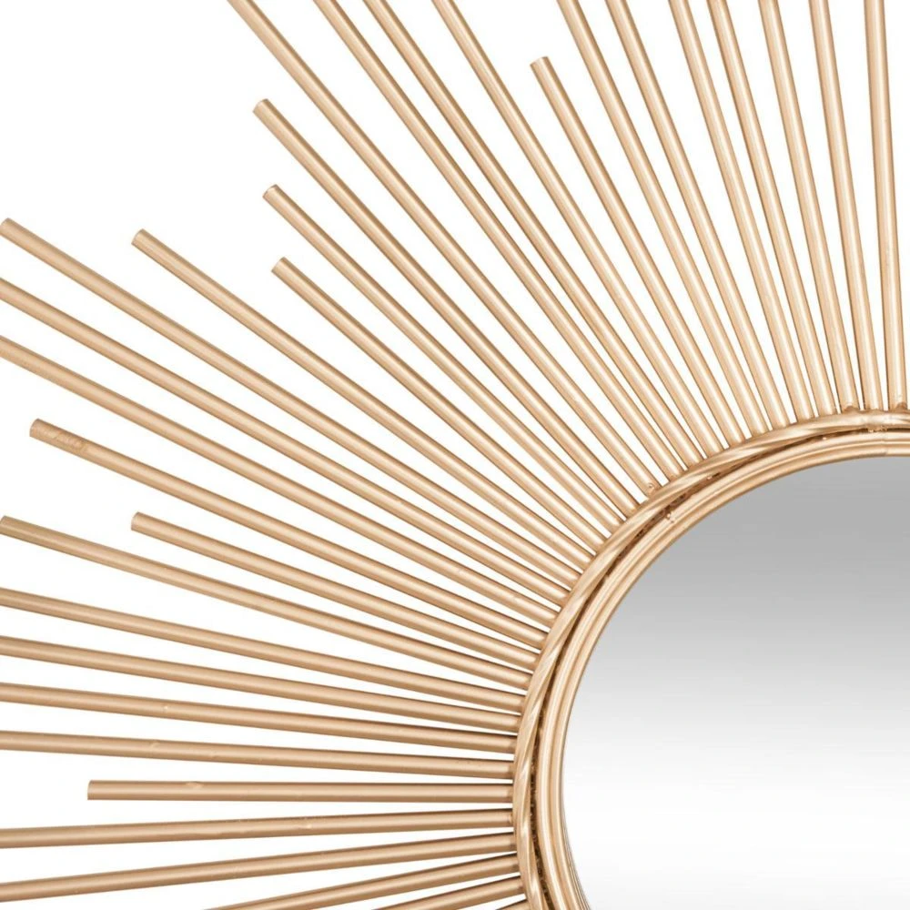 Atmosphera, Createur D'Interieur Miroir Soleil Tube Doré D99 - Atmosphera 6 Atmosphera, Createur D'Interieur Miroir Soleil Tube Doré D99 - Atmosphera – Image 4