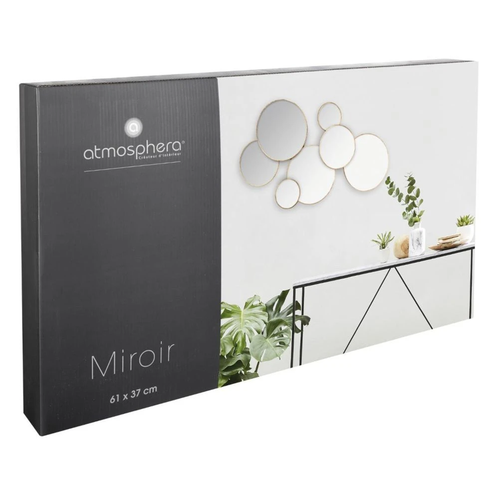 Atmosphera, Createur D'Interieur Miroir Multi Rond Lila - Atmosphera 5 Atmosphera, Createur D'Interieur Miroir Multi Rond Lila - Atmosphera – Image 3