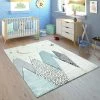 Paco Home Tapis Enfant Chambre Enfant Motif Montagne Lune Étoiles En Pastel Ble... -Magasin Joss & Main kinderteppich kinderzimmer 3d konturenschnitt teppich pastellfarben oeko tex standard geprueft sterne mond berge junge maedchen pastell blau pink grau weiss schwarz weiss 1