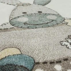 Paco Home Tapis Enfant Rond XXL 180 cm Ø 160 cm Ø 120 cm Ø Moderne Ferme A... -Magasin Joss & Main kinderteppich rund xxl modern bauernhof tier gemue 2