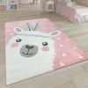 Paco Home Tapis Enfant Chambre Enfant Aspect 3D Adorable Alpaga Design Tons Past...