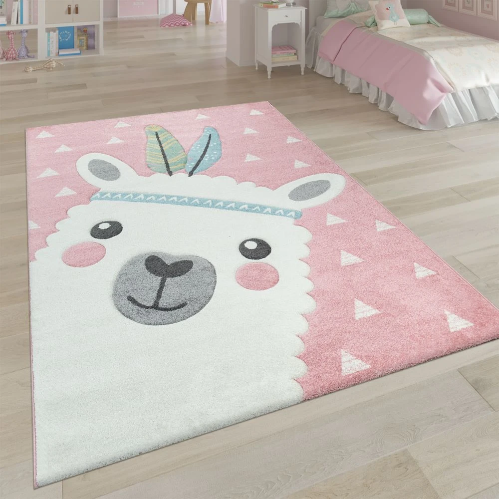 Paco Home Tapis Enfant Chambre Enfant Aspect 3D Adorable Alpaga Design Tons Past... 3 Paco Home Tapis Enfant Chambre Enfant Aspect 3D Adorable Alpaga Design Tons Past...