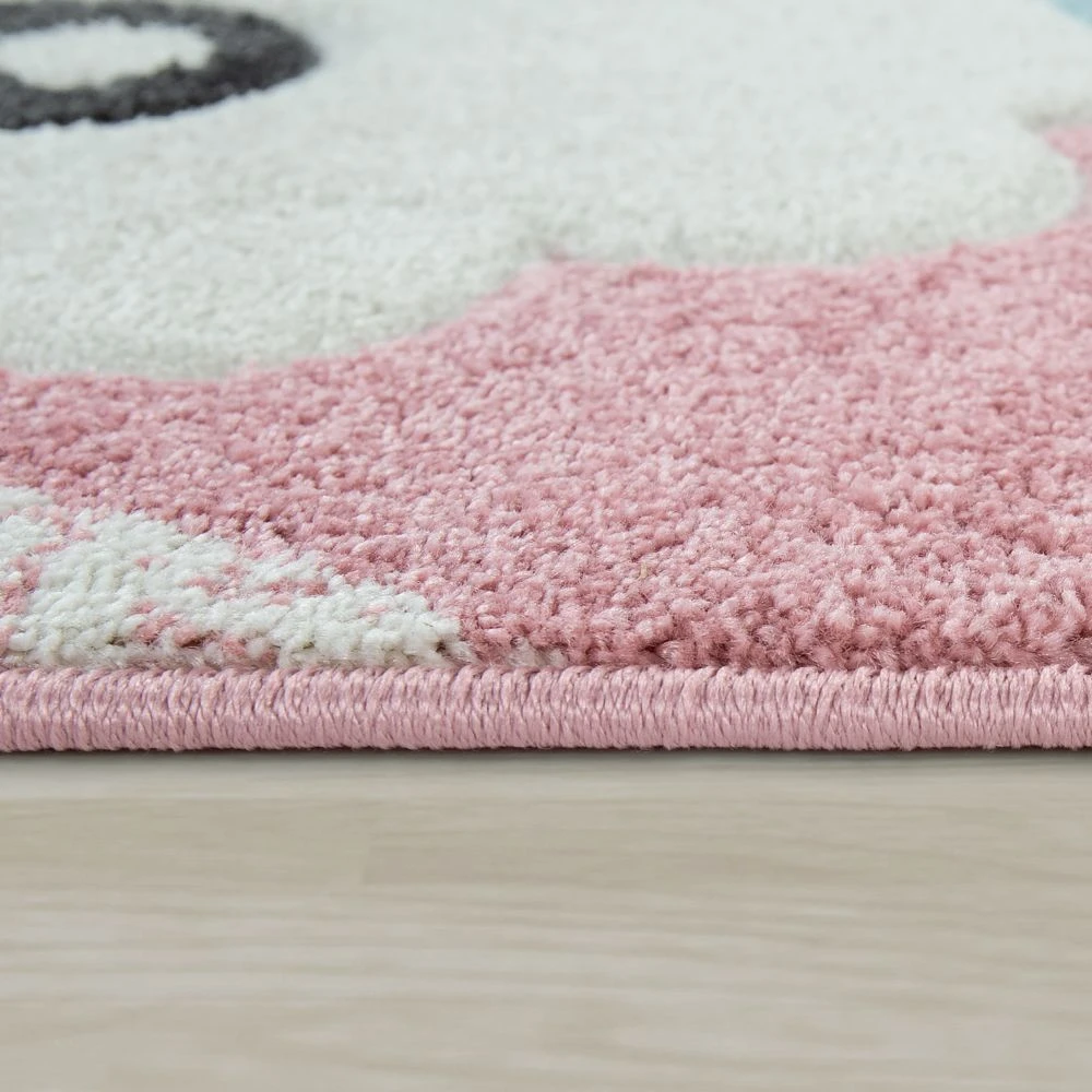 Paco Home Tapis Enfant Chambre Enfant Aspect 3D Adorable Alpaga Design Tons Past... 5 Paco Home Tapis Enfant Chambre Enfant Aspect 3D Adorable Alpaga Design Tons Past... – Image 3