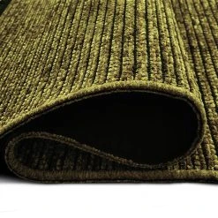 Thedecofactory MILAN - Tapis Tissé Plat Coton Noir Et Reflet Lumière Vert 160x230 -Magasin Joss & Main milan tapis tisse plat coton noir et reflet lumiere vert 160x230 13804960 38189628 1140x1140