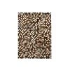 Mon Beau Tapis CUIR - Tapis En Cuir Motif Mosaïque Multi Marron 140x200 -Magasin Joss & Main mineral cuir 800 tapis 160144 160x230 marron multi 1