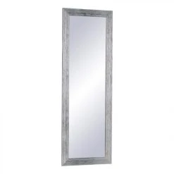 BUT Miroir 53x153 Cm PAVLA Blanc/Argent