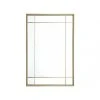 Vente-unique Miroir Verrière En Métal ANAIS - L. 80 X H. 120 Cm - Doré Antique