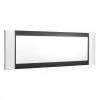 Modern Living Miroir BELLARIVA Laqué Blanc/ Gris Anthracite -Magasin Joss & Main miroir bellariva laque blanc gris 9690102 25113098 1140x1140