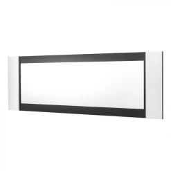 Modern Living Miroir BELLARIVA Laqué Blanc/ Gris Anthracite -Magasin Joss & Main miroir bellariva laque blanc gris 9690102 25113102 1140x1140