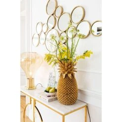 Karedesign Miroir Bubbles Laiton 93x138cm Kare Design -Magasin Joss & Main miroir bubbles laiton 93x138cm kare design 4