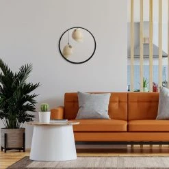 Other Miroir Dans Un Cadre En Bois Noir, Miroir De Salle De Bain Mural Rond ... -Magasin Joss & Main miroir dans un cadre en bois noir miroir de salle de bain mural rond pour le salon noir 40 cm 13798304 38150652 1140x1140