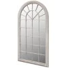 SANS MARQUE Miroir De Jardin Arche Rustique 116 X 60 Cm Intérieur Et Extérieur -