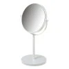 Unimasa Miroir Double Rond à Poser Sur Pied 35 Cm