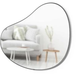 Umbra Miroir Finition Métallique Hubba 61 × 91 Cm Titane -Magasin Joss & Main miroir finition metallique hubba 61 91 cm titane 13847604 38398808 1140x1140