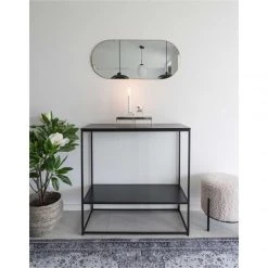 Alternative view of HOUSE NORDIC Miroir Doré JERSEY Ovale