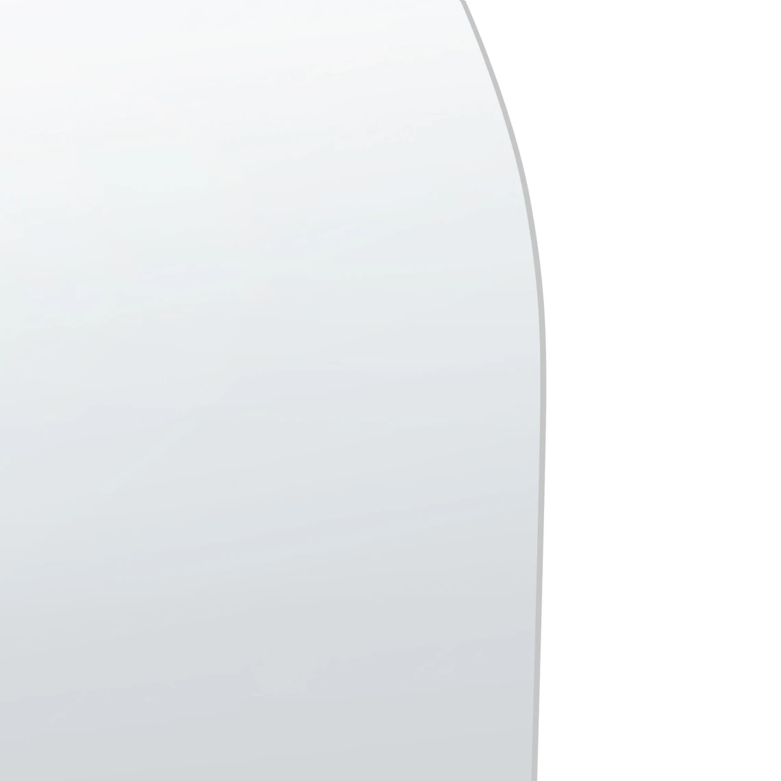 Beliani Miroir Mural Arqué 50 X 75 Cm Argenté ANNECY 5 Beliani Miroir Mural Arqué 50 X 75 Cm Argenté ANNECY – Image 3