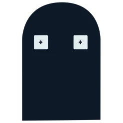 Beliani Miroir Mural Arqué 50 X 75 Cm Argenté ANNECY 9 Beliani Miroir Mural Arqué 50 X 75 Cm Argenté ANNECY -Magasin Joss & Main miroir mural arque 50 x 75 cm argente annecy 14044750 38981786 1140x1140