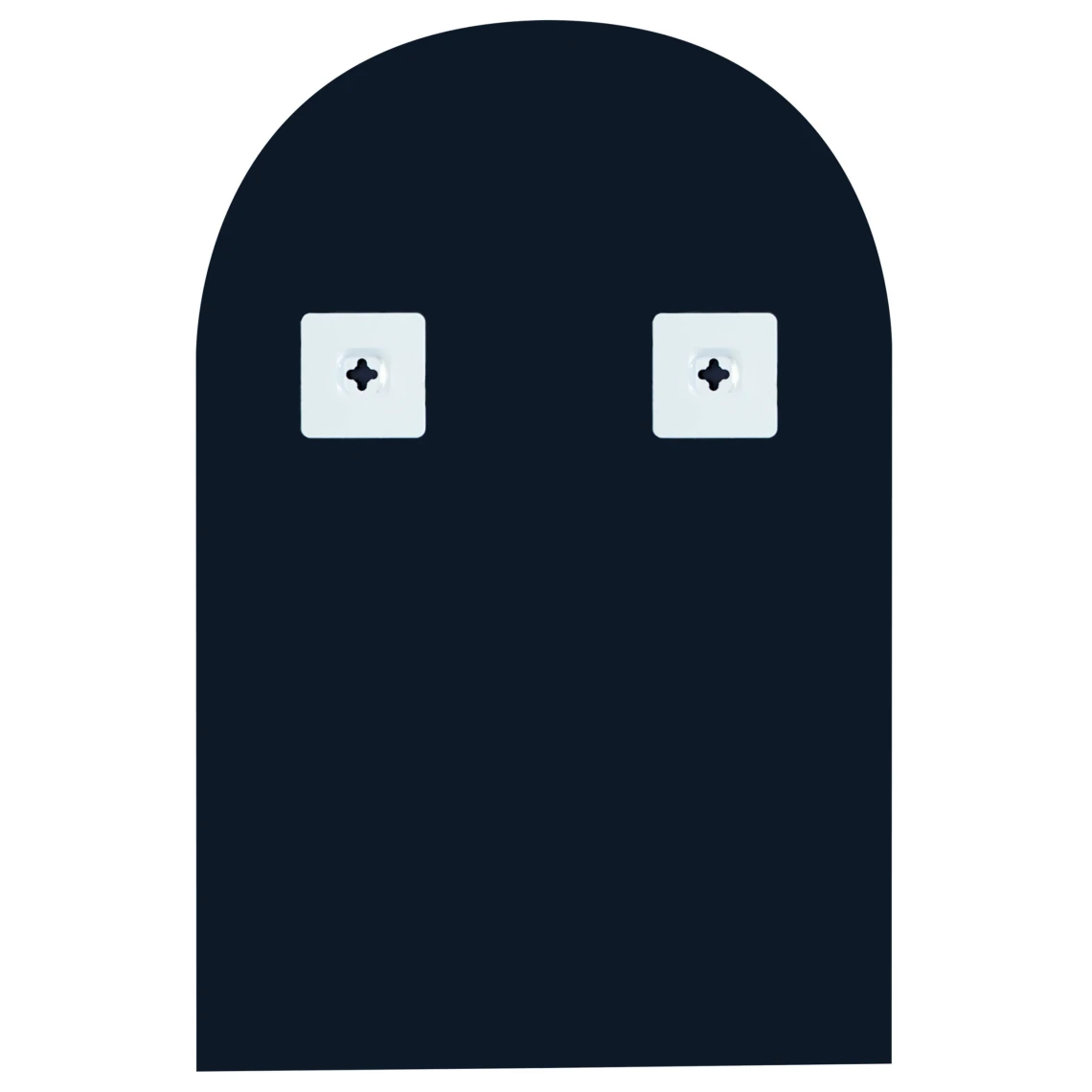 Beliani Miroir Mural Arqué 50 X 75 Cm Argenté ANNECY 6 Beliani Miroir Mural Arqué 50 X 75 Cm Argenté ANNECY – Image 4