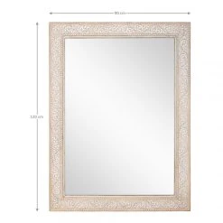WOMO-DESIGN Miroir Mural Avec Cadre En Bois Massif 90x120 Cm Bois De Mangue WOMO D... -Magasin Joss & Main miroir mural avec cadre en bois massif 90x120 cm bois de mangue womo design 11040728 28841724 1140x1140